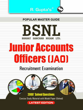 RGupta Ramesh BSNL Junior Accounts Officers (JAO) Examination Guide English Medium
